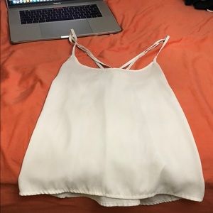 White tank top
